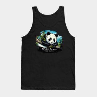 White Panda - WILD NATURE - WHITE PANDA -1 Tank Top